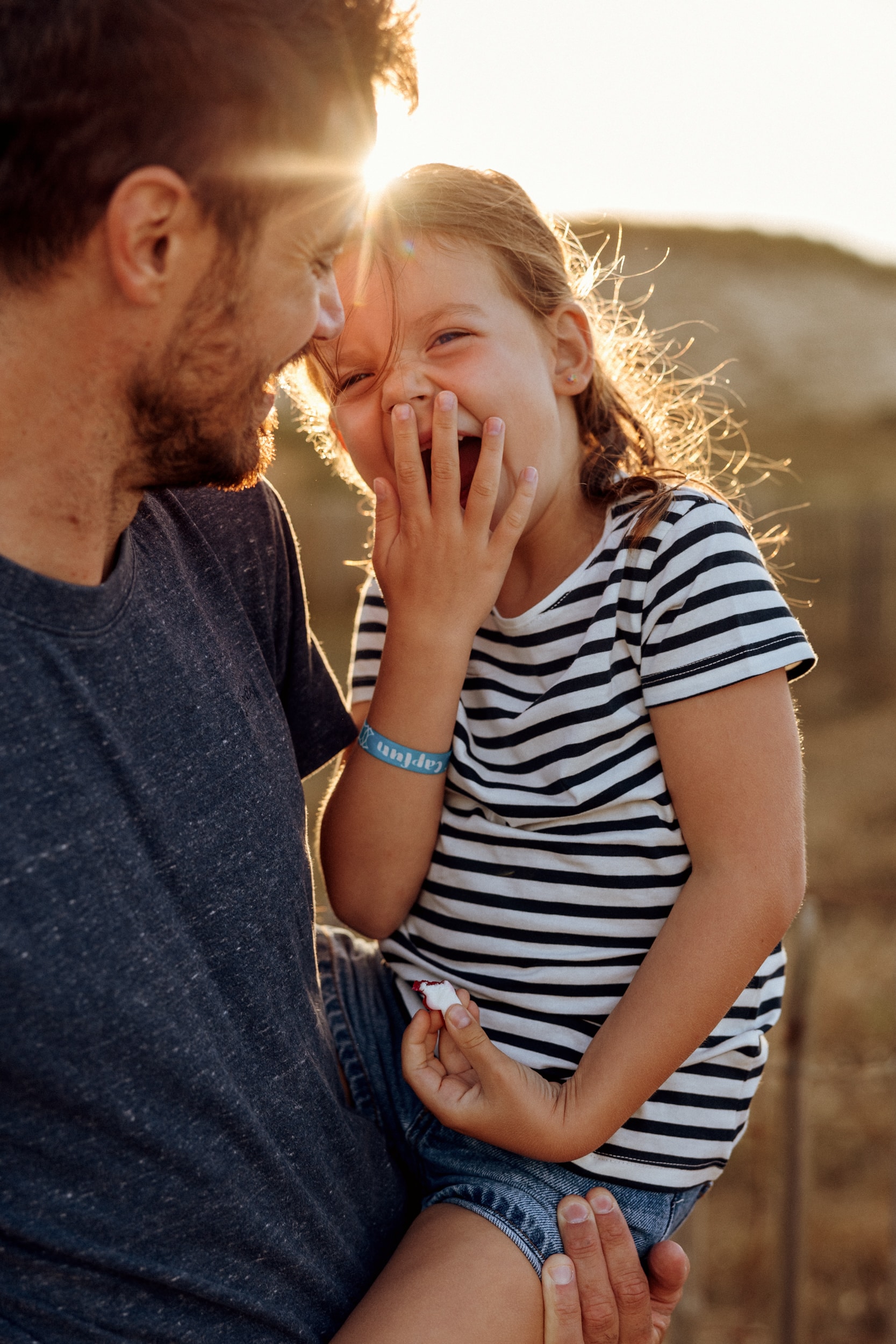 une séance photo famille à Labenne sur la plage de la chapelle
