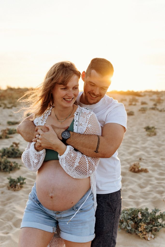 séance photo grossesse par Eva Lagardère