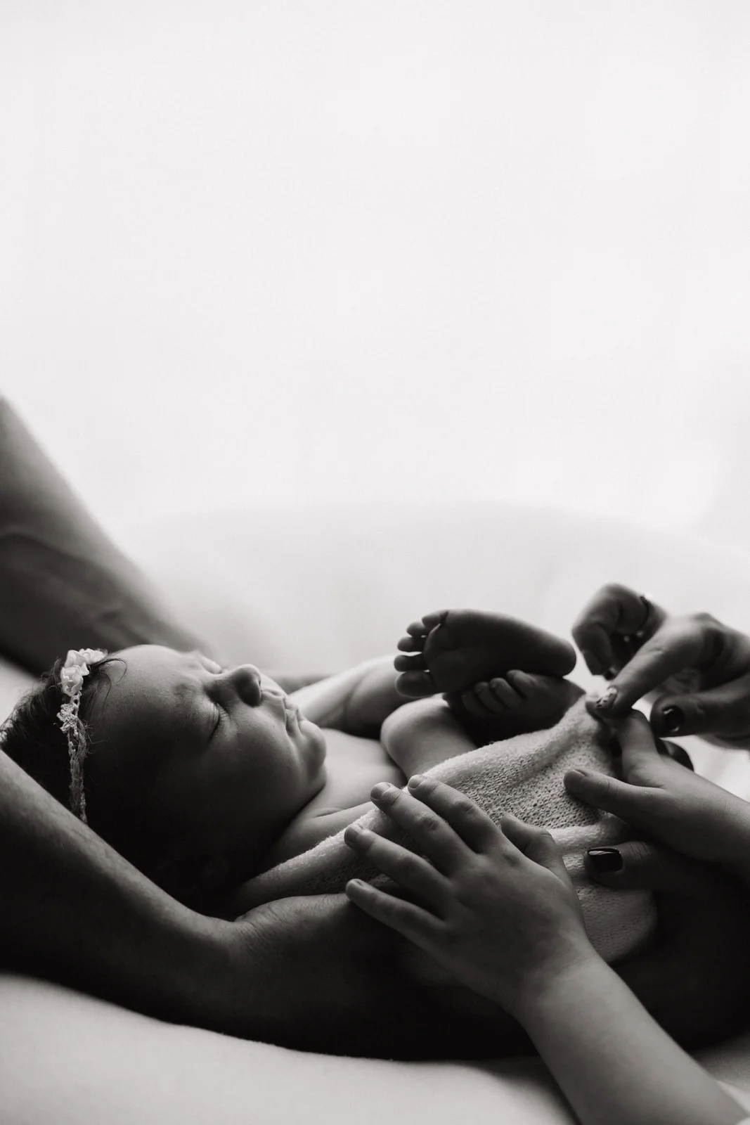 photographe nouveau-né dans les landes